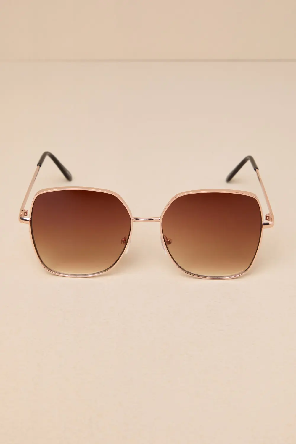 Fashion Large Outline Gradient Women's Sunglasses