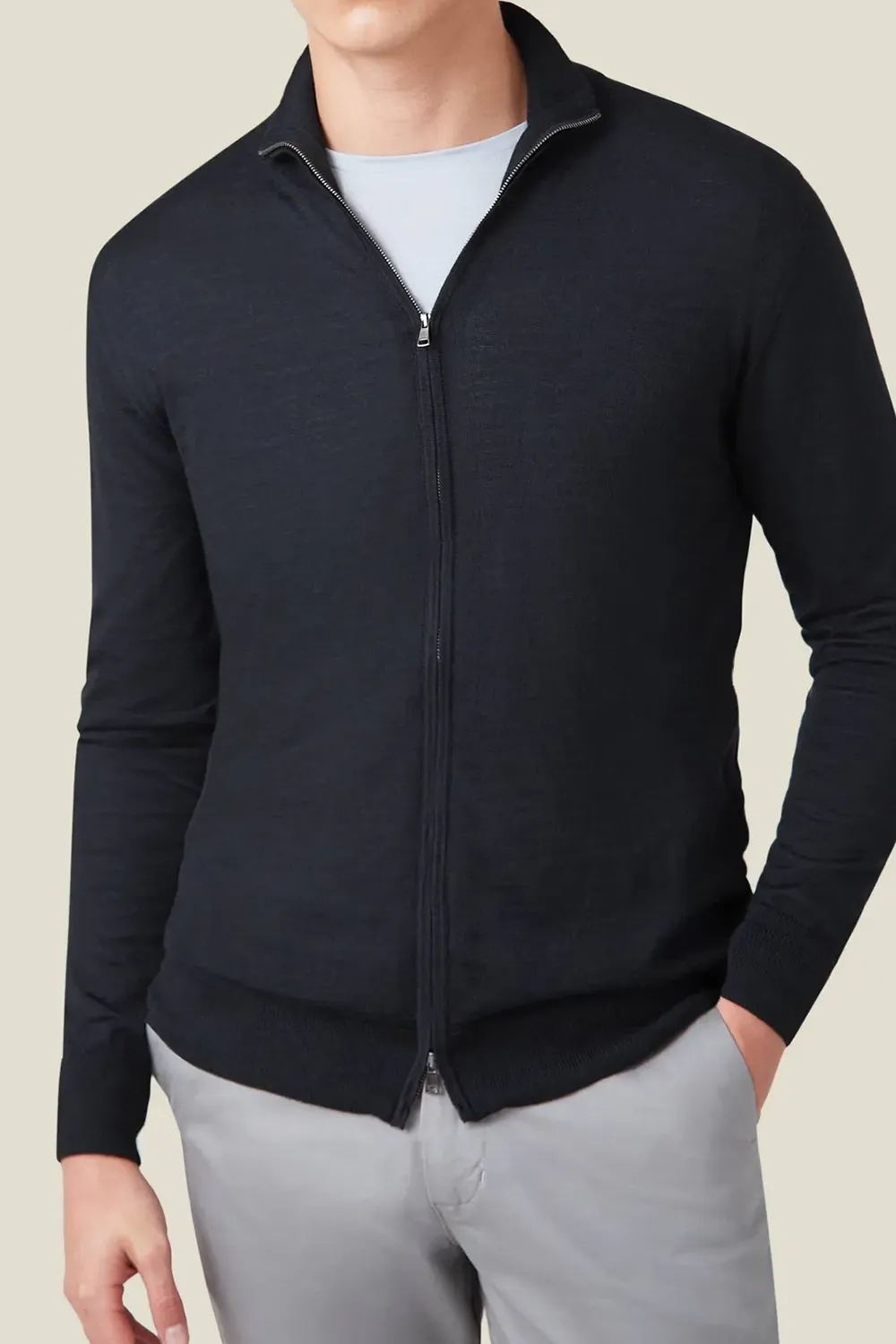 Fitted Yet Comfortable Cardigan