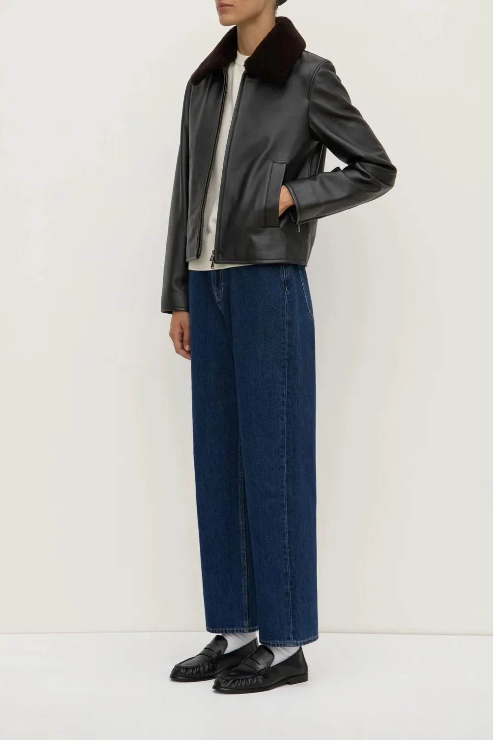 High Quality Lamb Leather Jacket