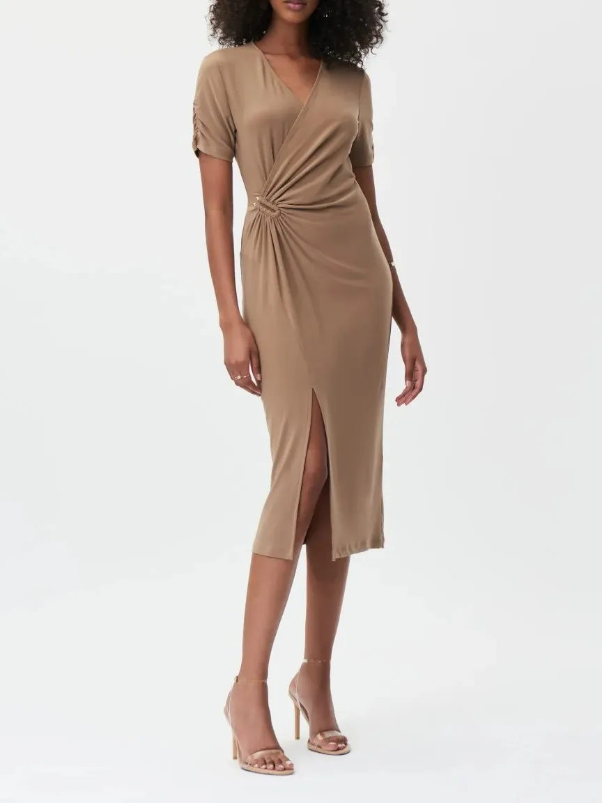 Tiger Eye Wrap - Style Side - Split Dress