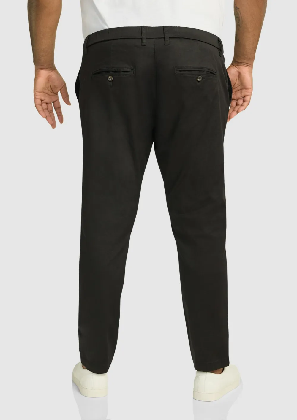 CASUAL BLACK STRETCH CHINO