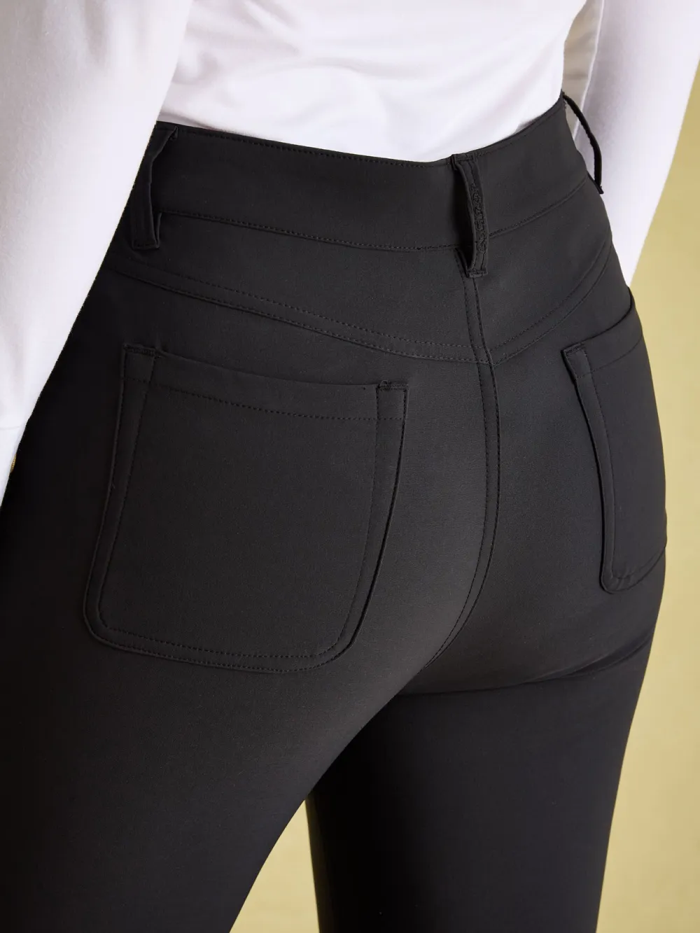 Black Skinny Fit Jodhpurs