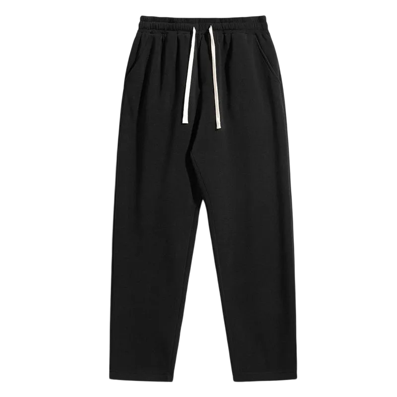 2/4-Piece Men'S Solid Fashion Sweatpants, Versatile Year-Round Wear, Ideal For Autumn And Winter