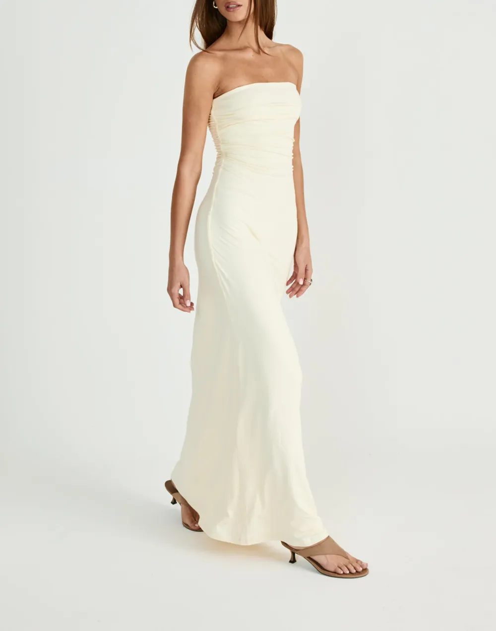 Elegant Off-The-Shoulder Long Dress