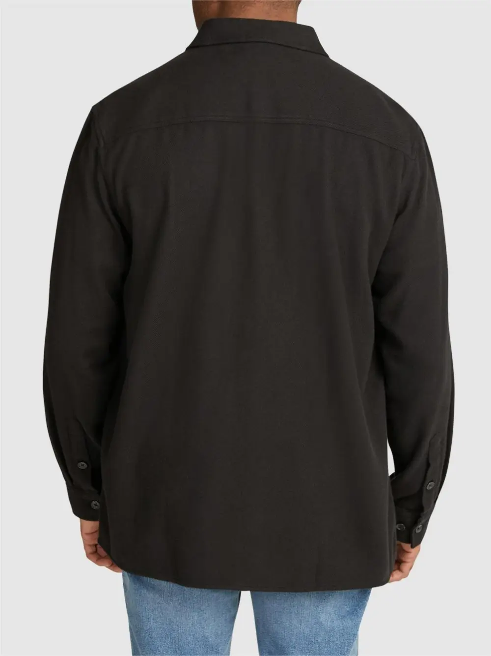 OATMEAL BRUSHED OVERSHIRT