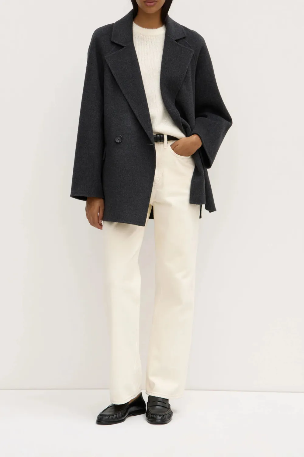 Raglan Sleeve Casual Jacket