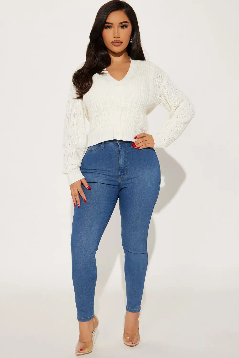 Choosin' You Cardigan - Off White