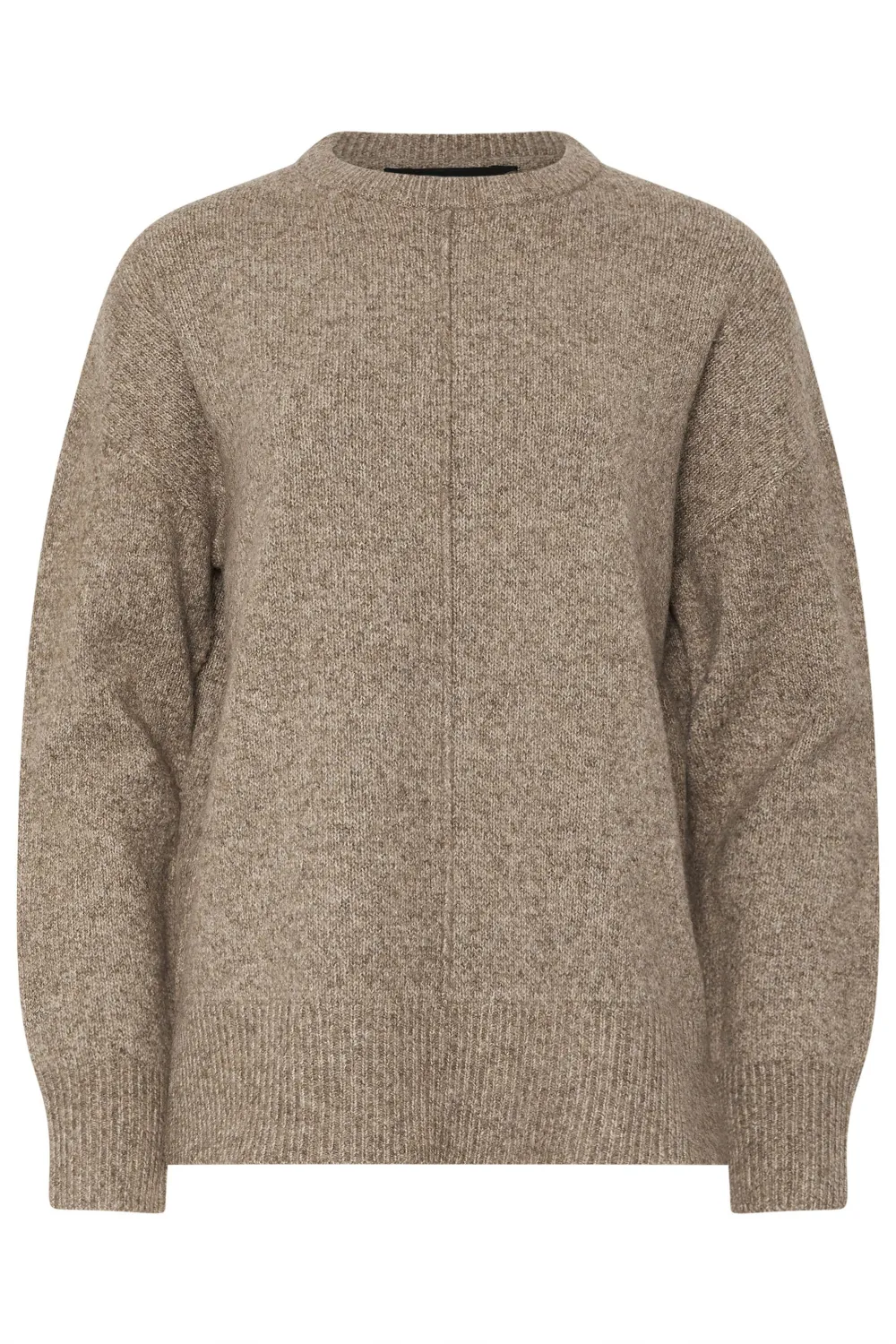 Solid Color Wool Sweater