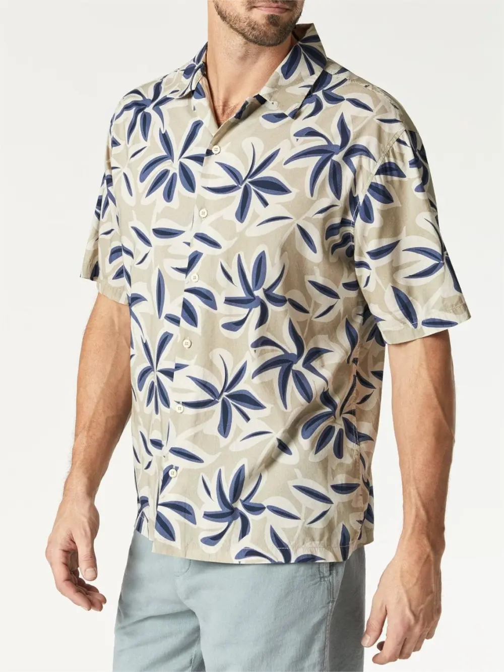 Checkered Pattern Polo Shirts