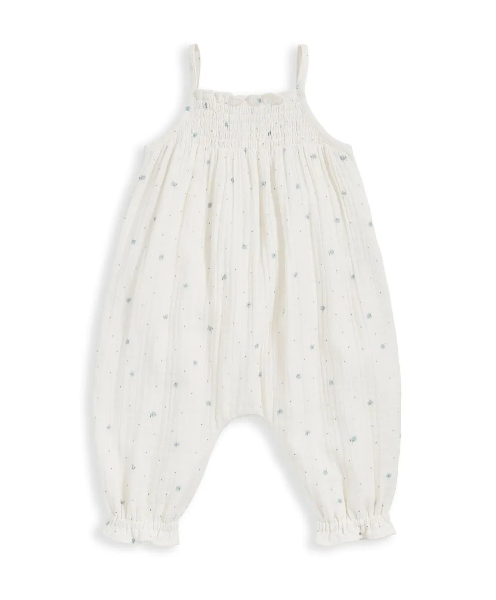 Ditsy Strappy Romper