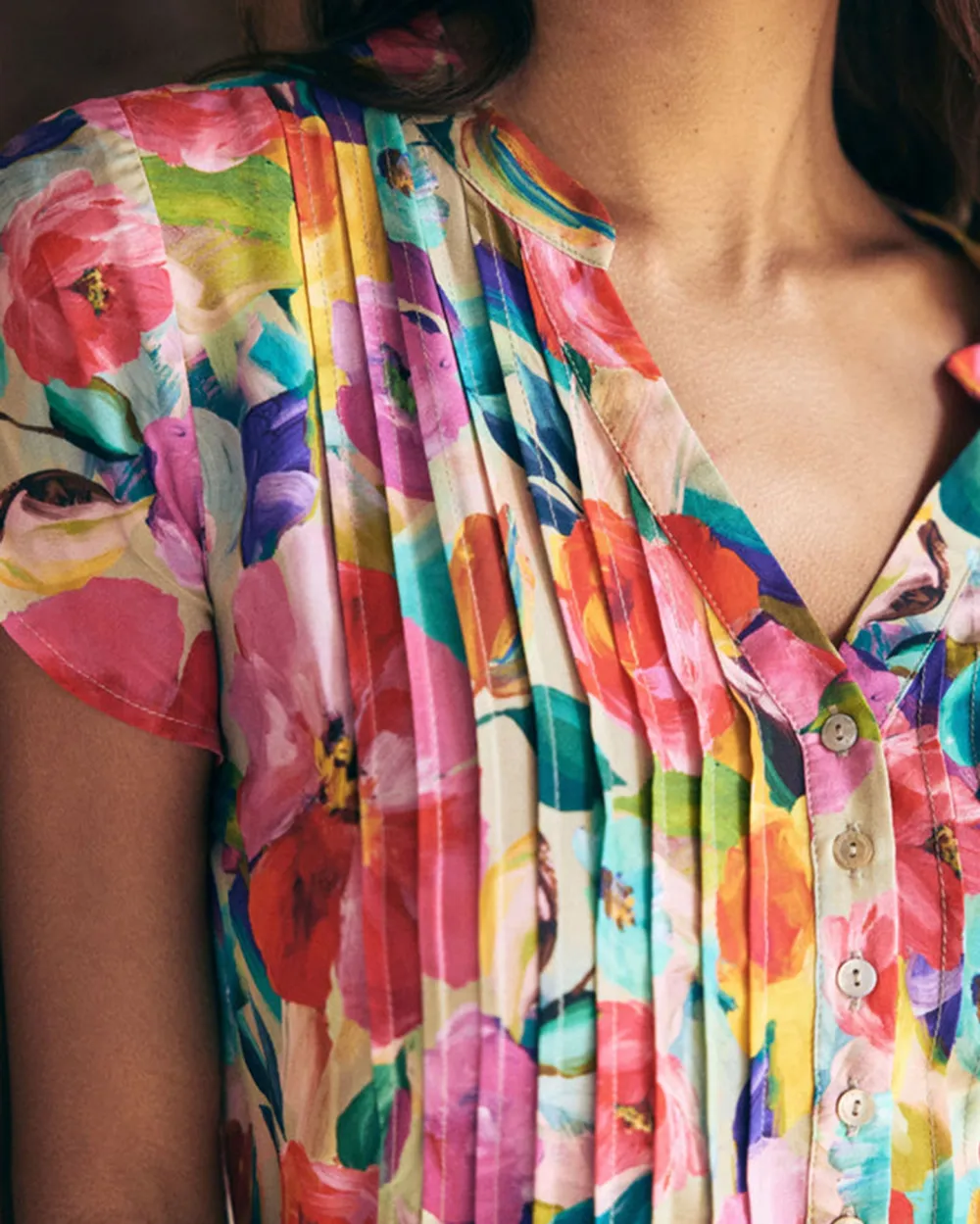 Lightweight Print Blouse