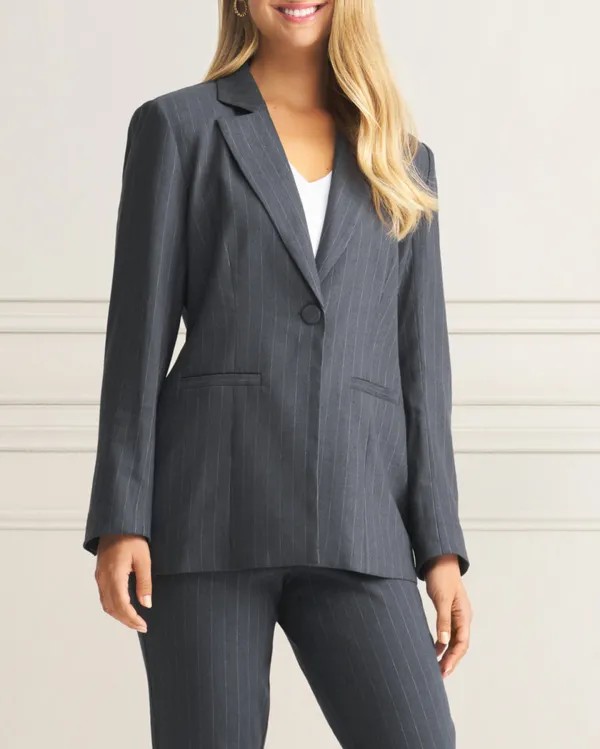 Long Line Linen Jacket