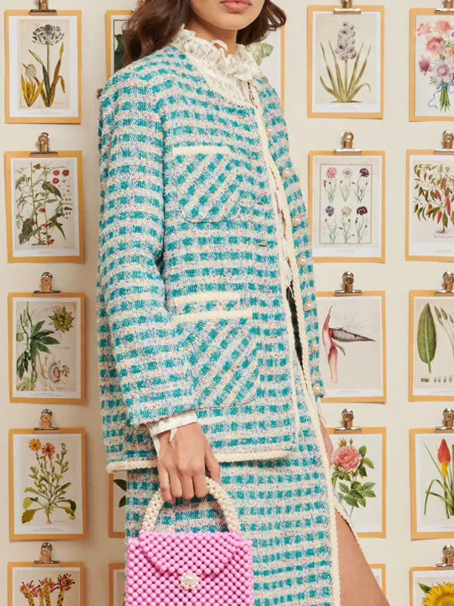 Casual Novelty Tweed Jacket