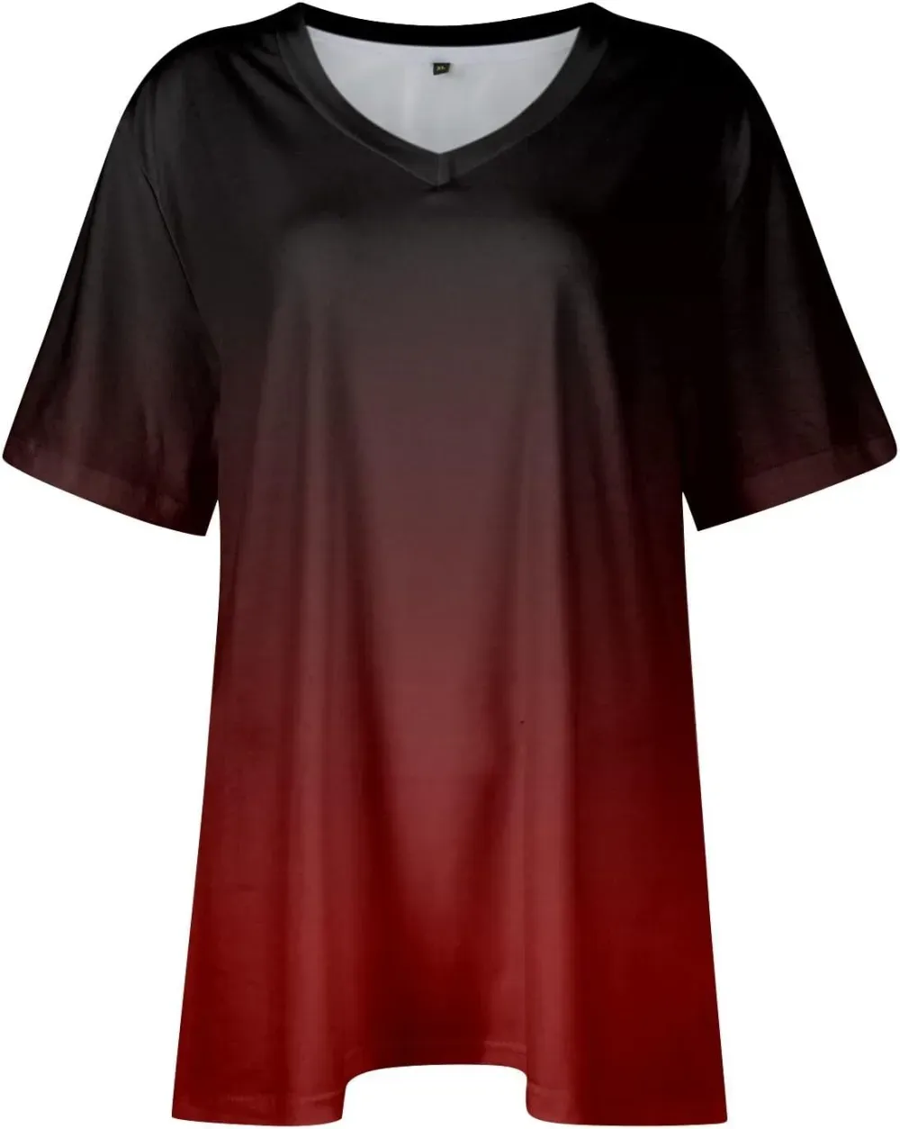 Plus Size Tops for Women Dressy Short Sleeve V Neck Shirts for Women Summer Tops for Women 2024 Floral Print Top