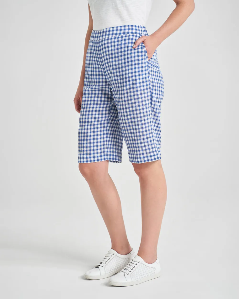 Cotton Gingham Short