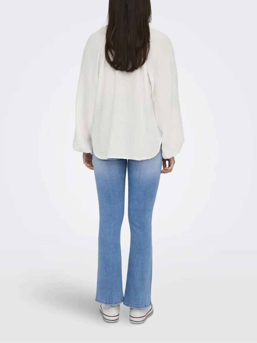 Cotton Daily Long Sleeve Blouses