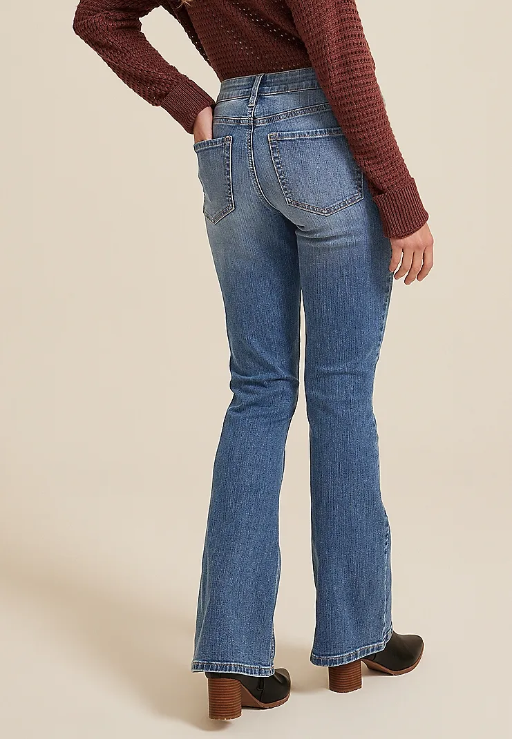 Classic Flare Mid Rise Jean
