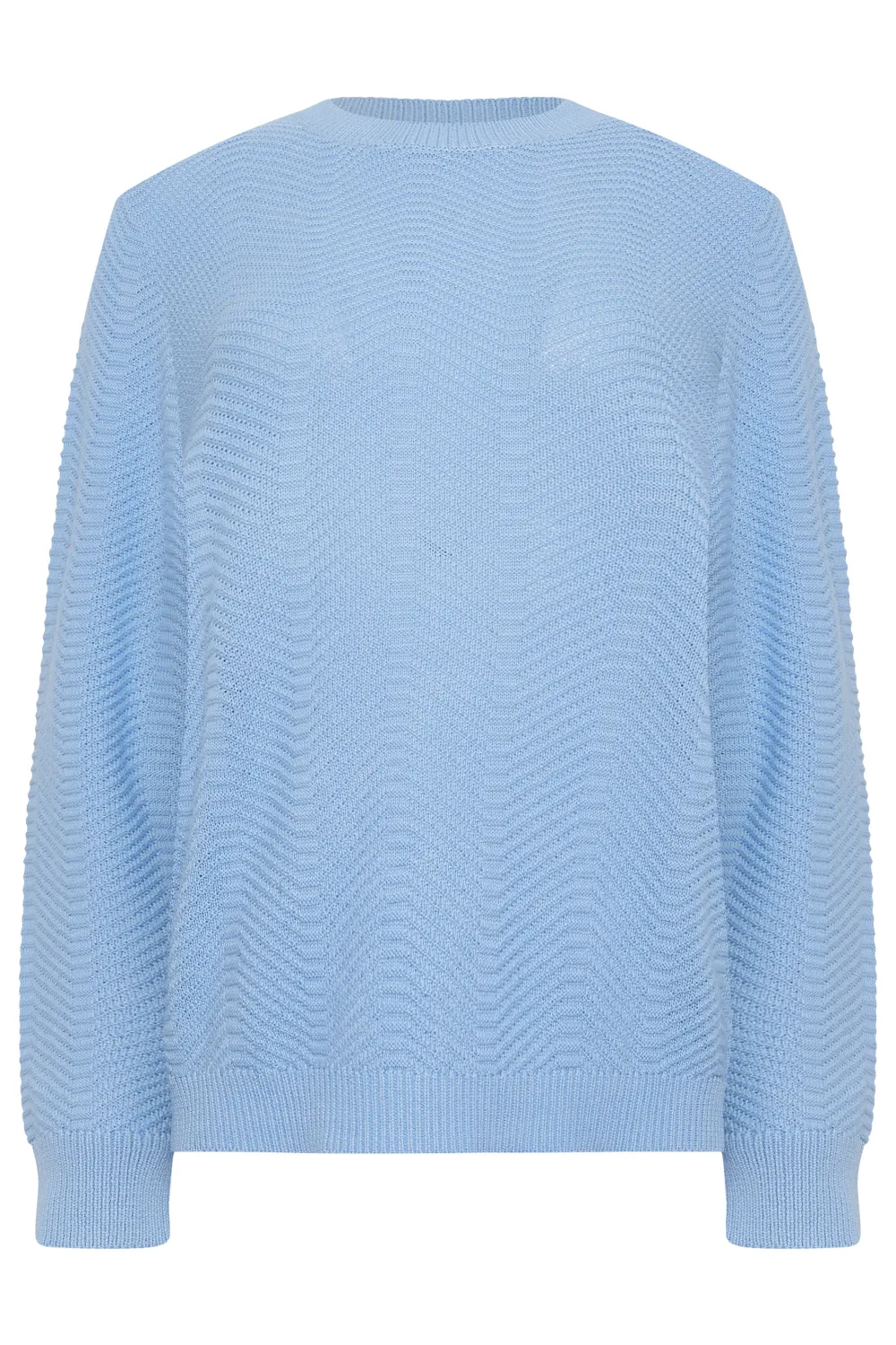 M&Co Light Green Ribbed Knit Jumper