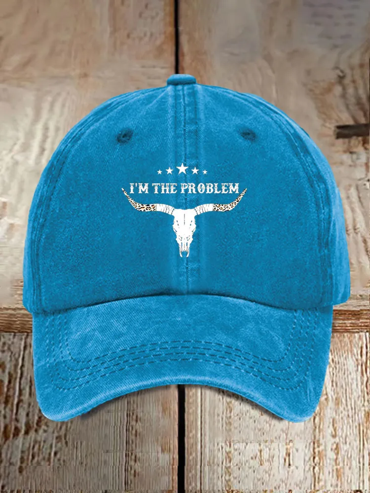 I'M The Problem Baseball Caps