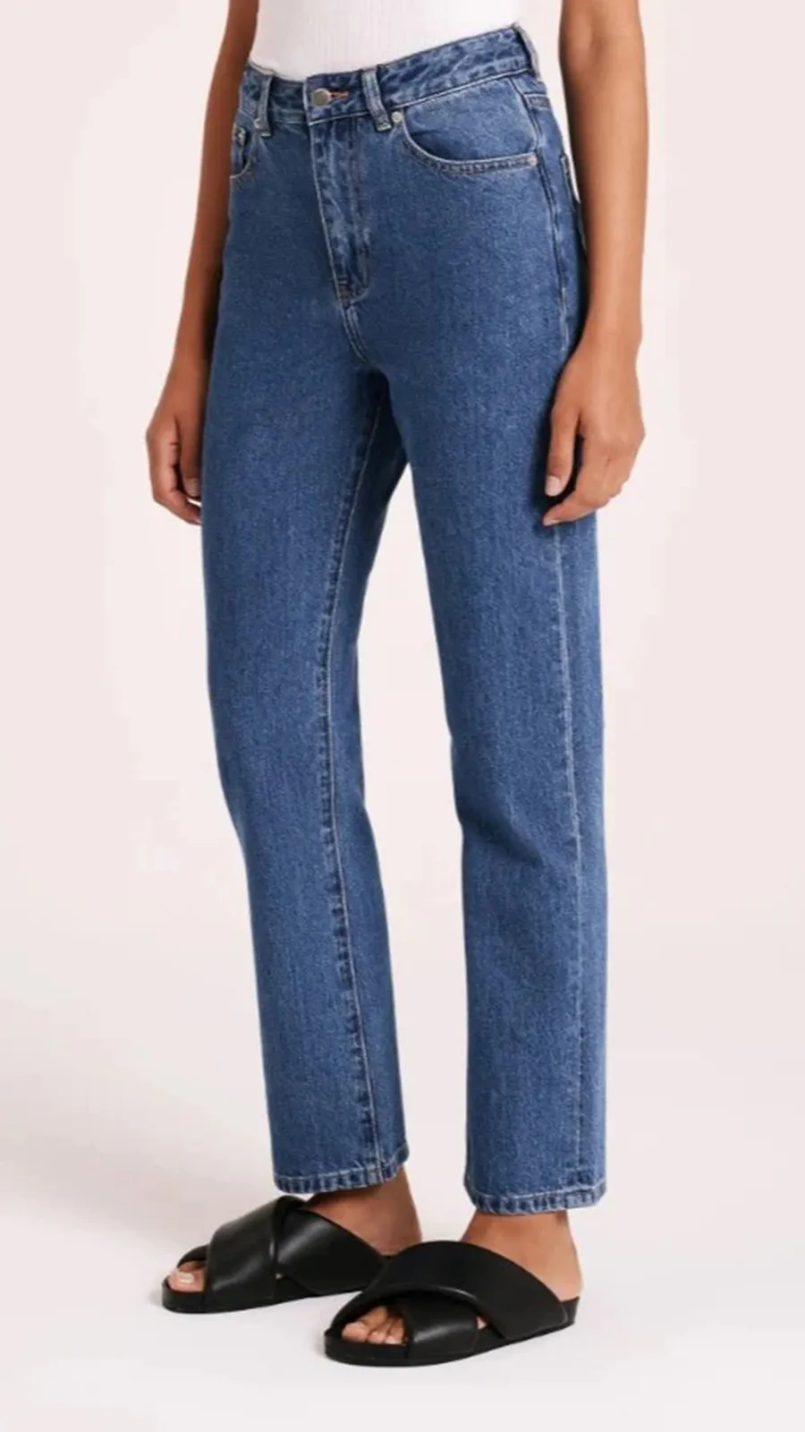 Organic Straight Leg Jeans