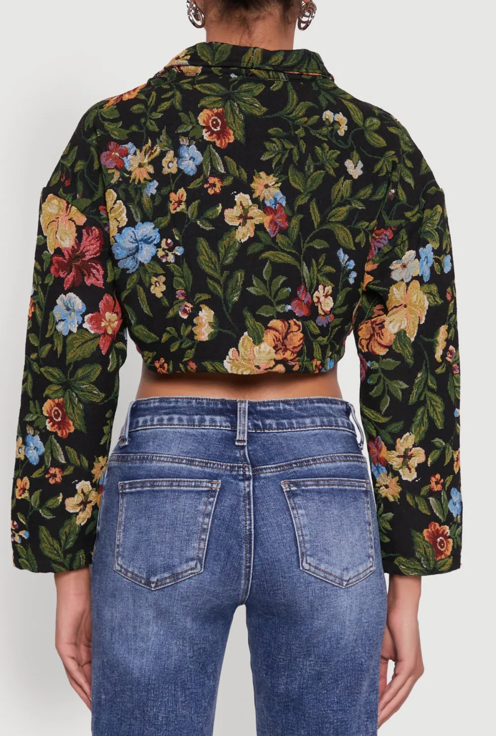 Drawstring Hem Jacket