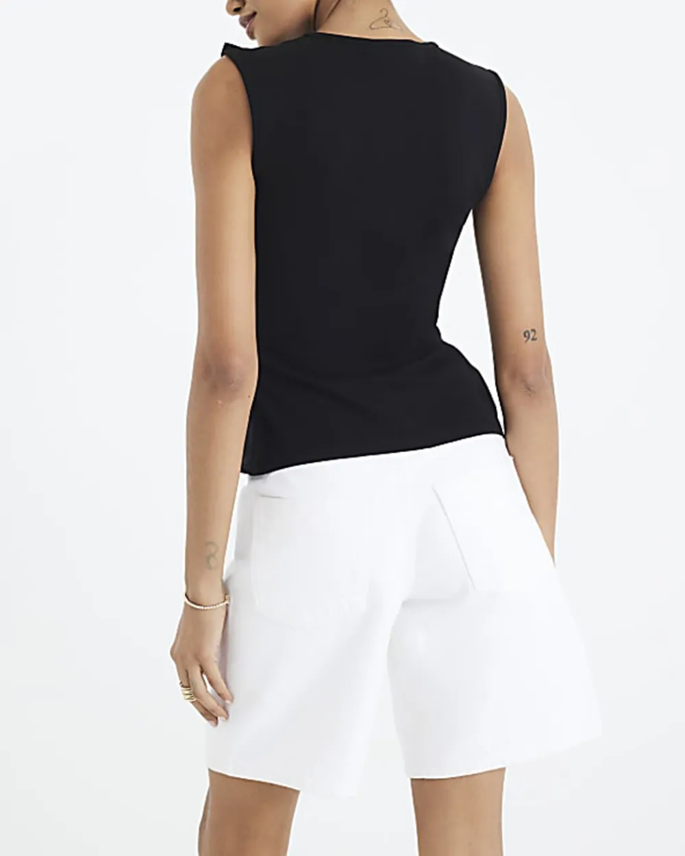 Cotton Pleated Lace Artistic Women's Vests