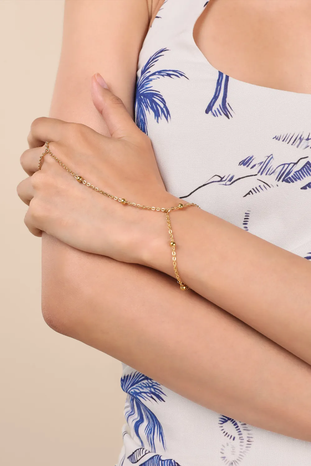 Exquisite And Versatile Thin Chain Simple Buckle Bracelet