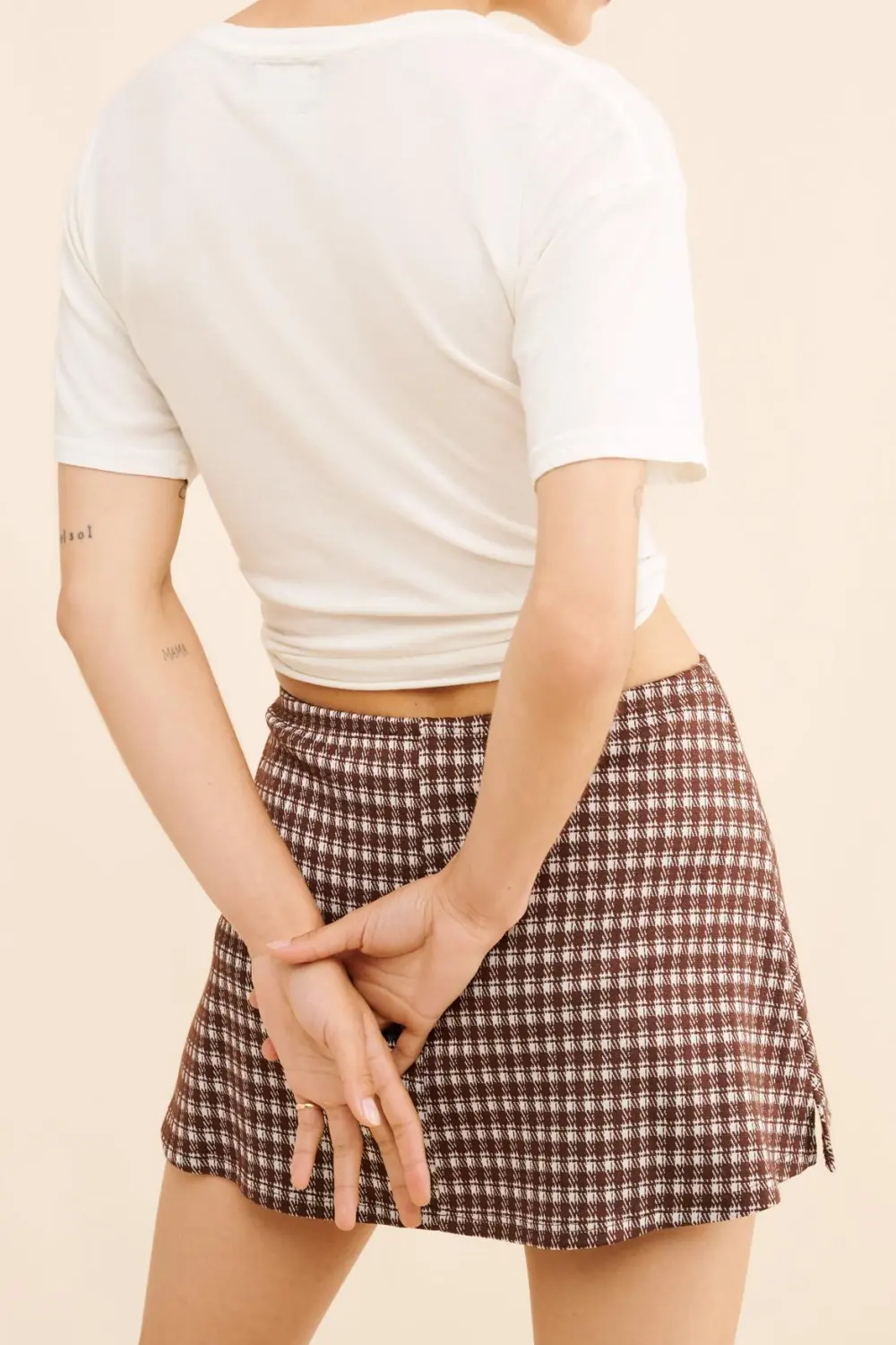 Darcy Printed Mini Skirt