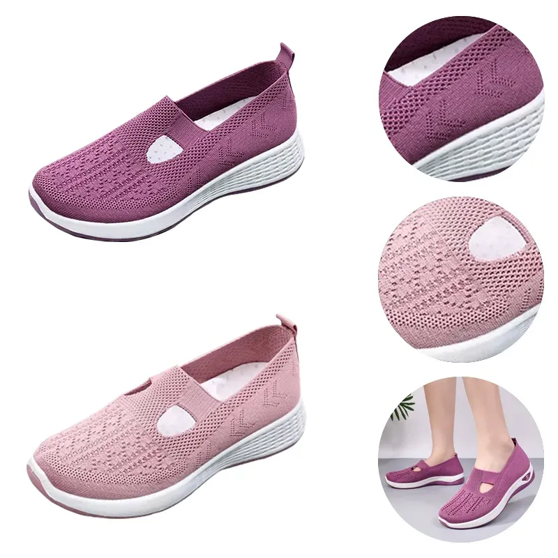 🔥Last Day 75% OFF -Women's Woven Orthopedic Breathable Soft Sole Shoes