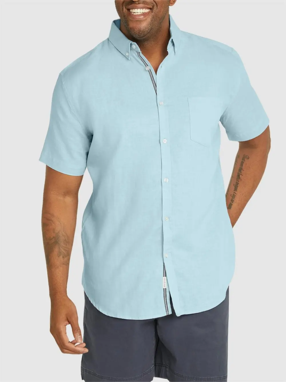 LINEN SHORT SLEEVE SHIRT