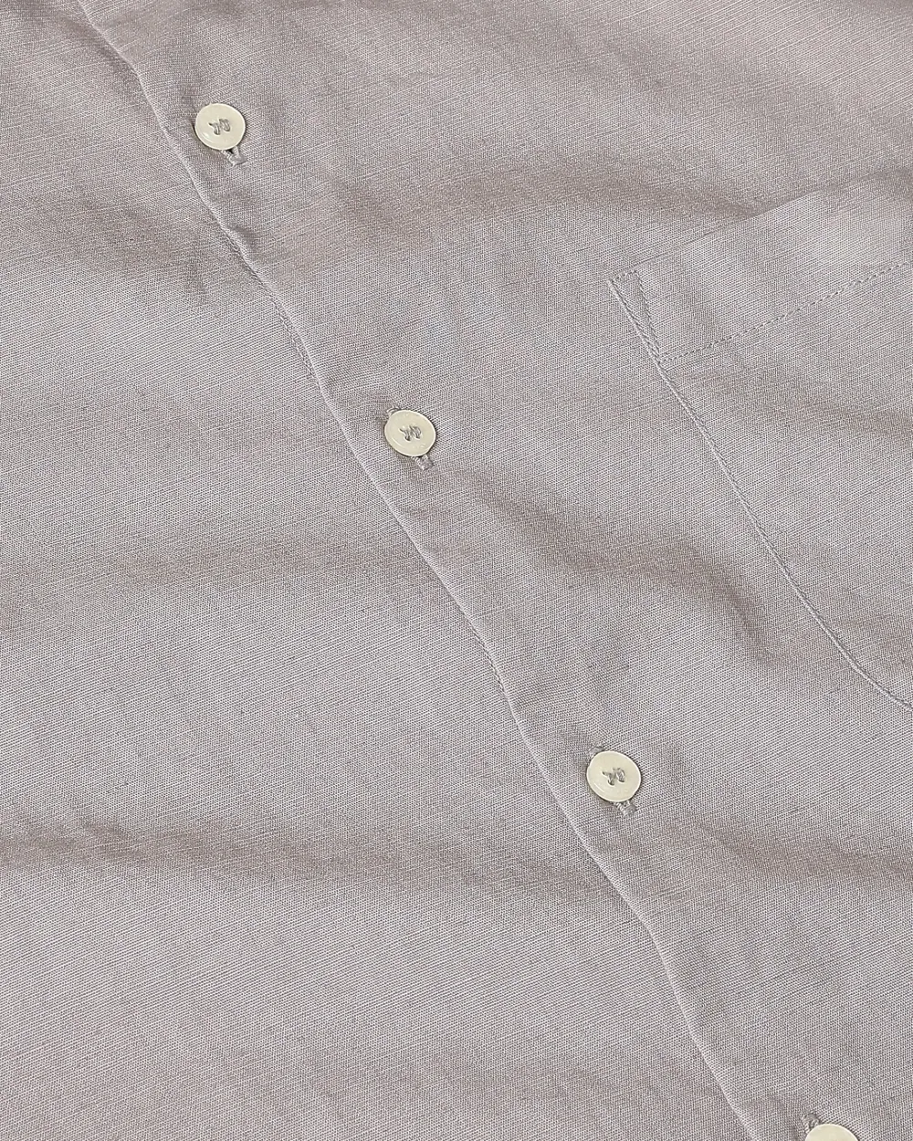 Leisure Simple Daily Slim-Fit Breathable Light Grey Shirt