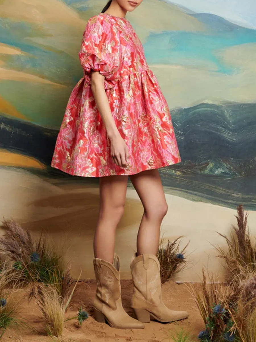 Classics Palmetto Jacquard Mini Dress