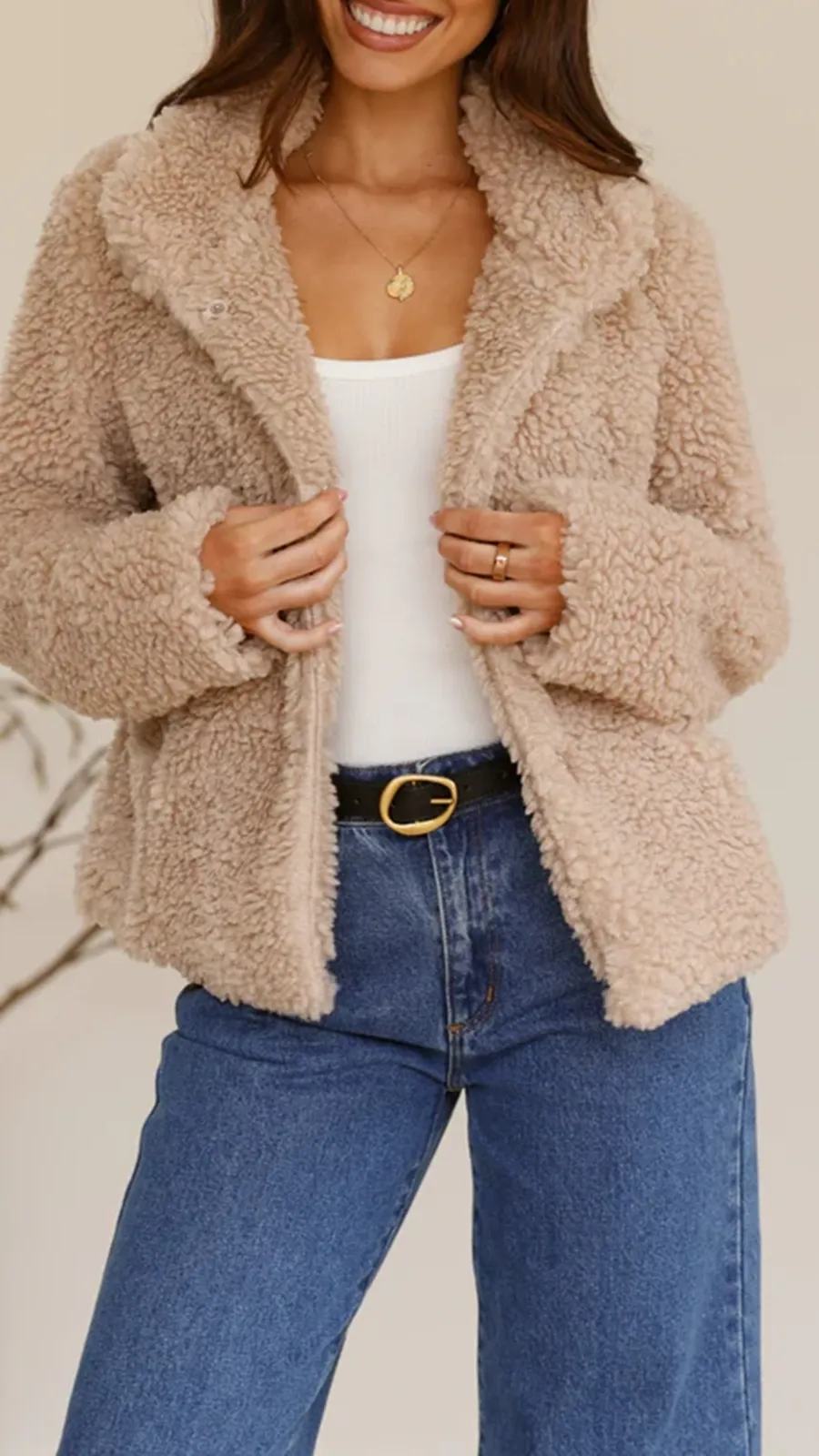 Soft Fleece Short Warm Jacket