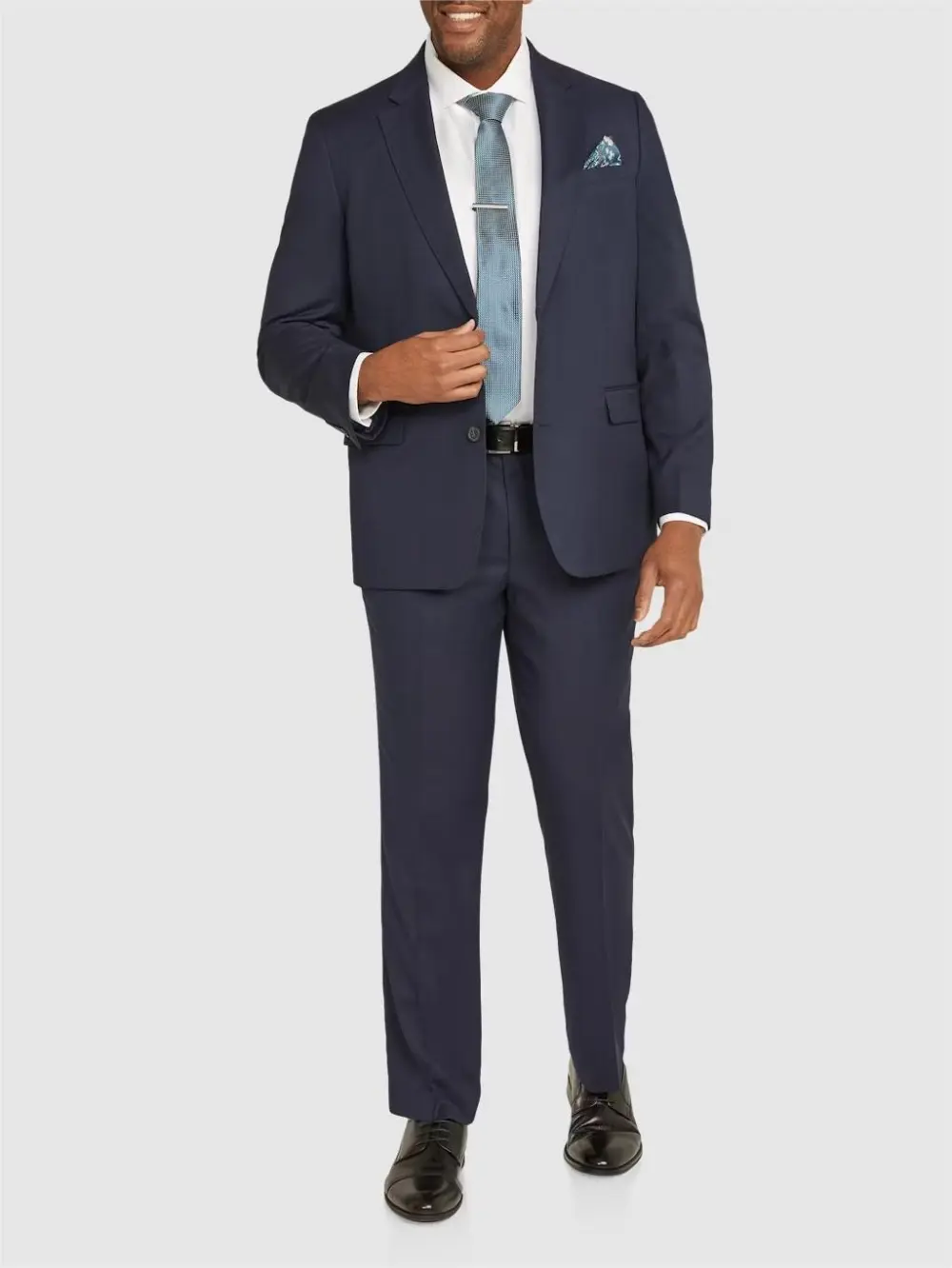 NAVY STRETCH SUIT JACKET
