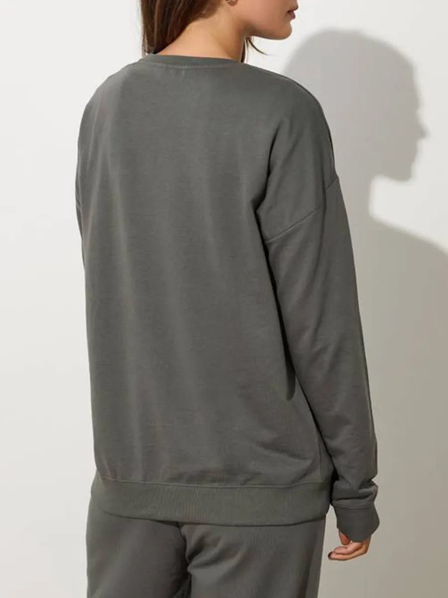 Classic Round Neck Sweatshirt