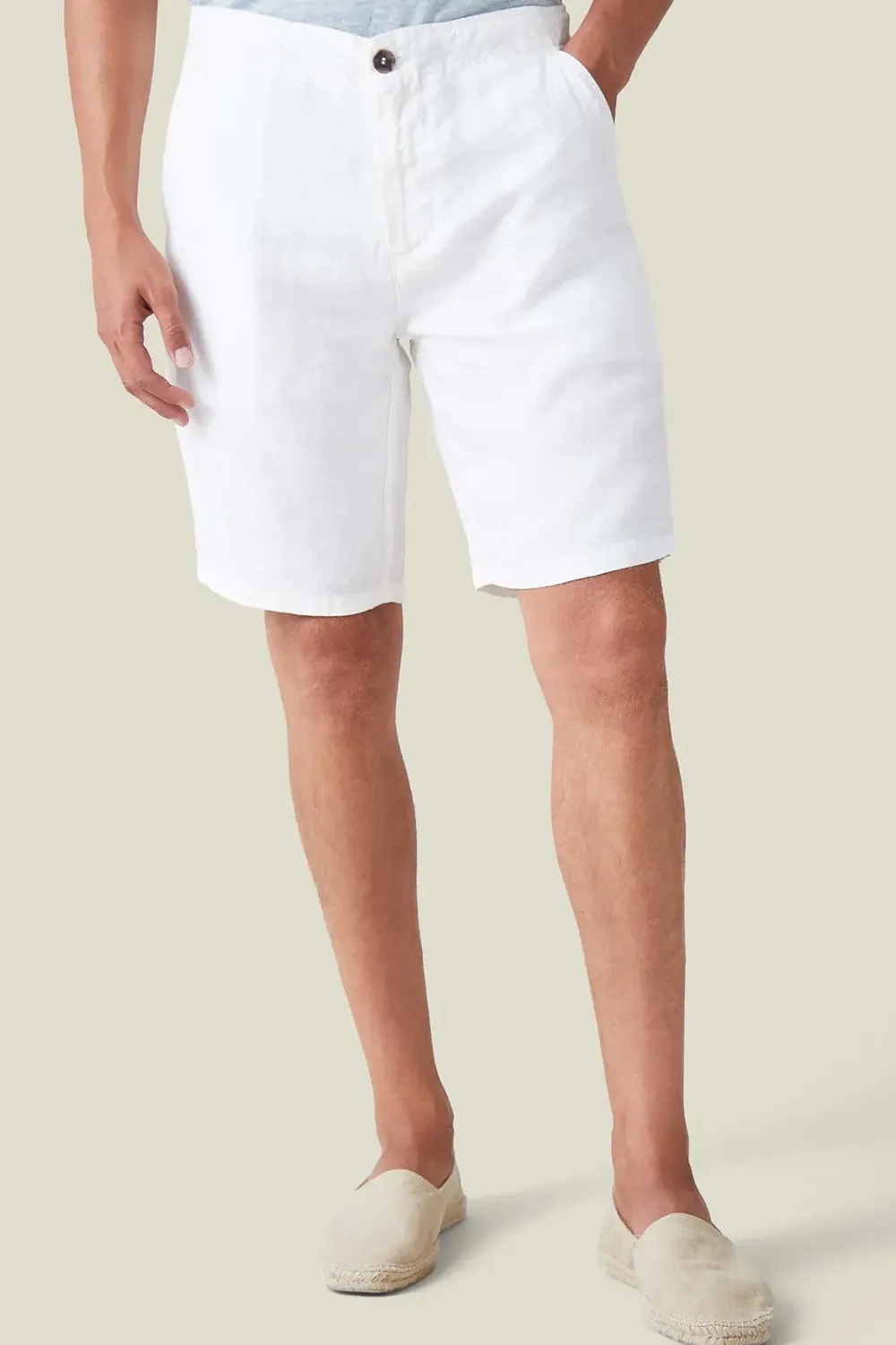 Linen Fabric Material Shorts