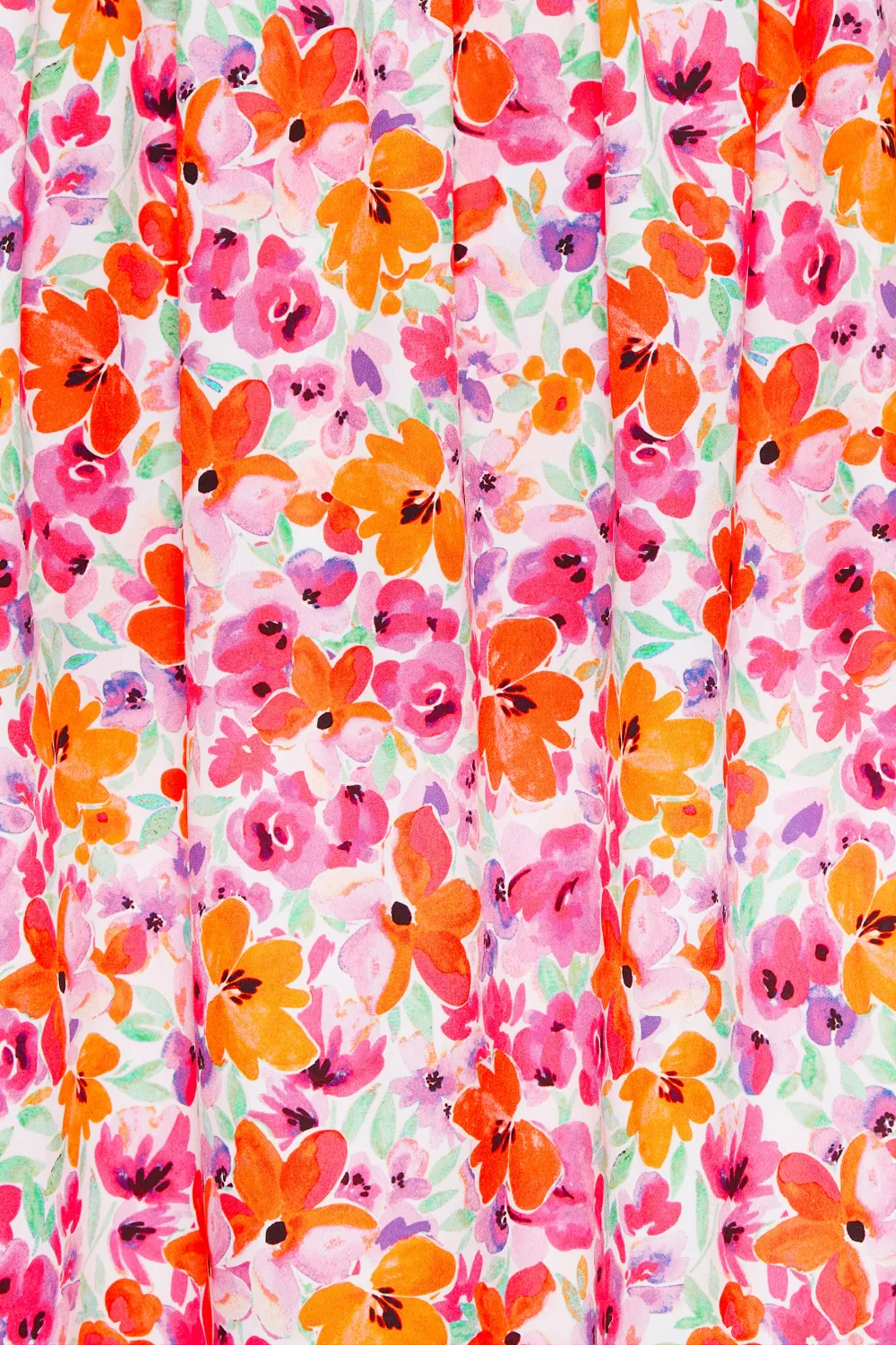 YOURS Curve Green Floral Midaxi Dress