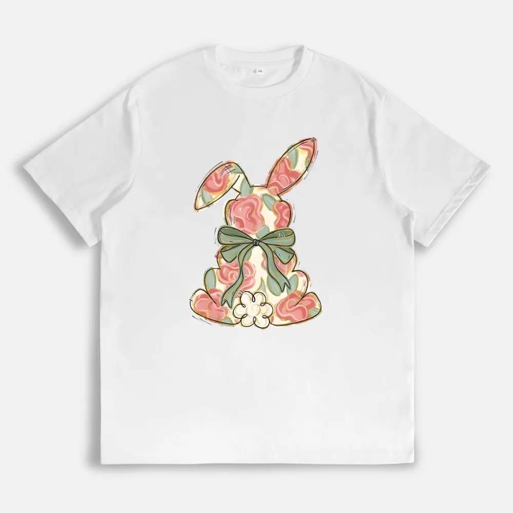Floral Easter Bunny T-Shirt