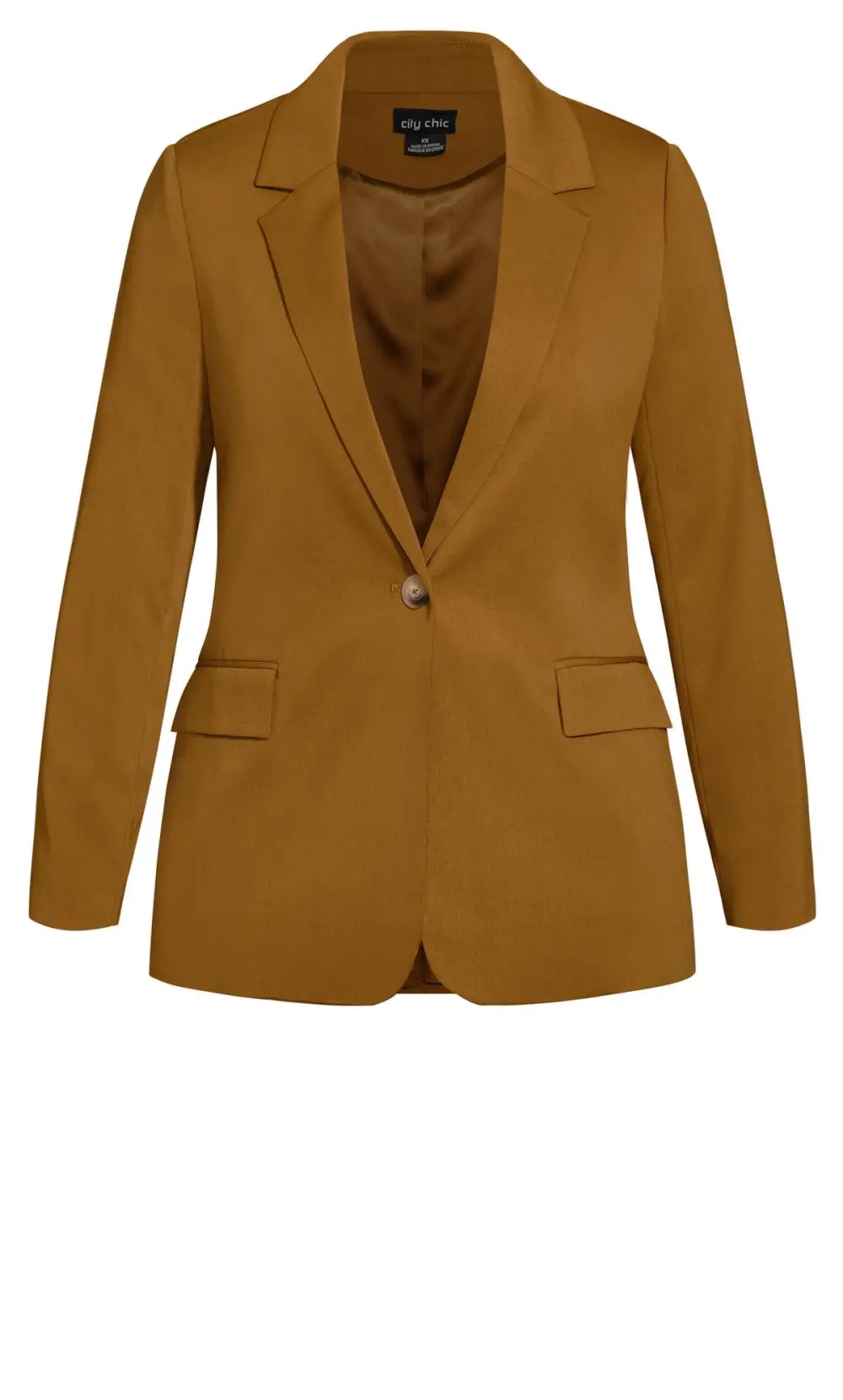 Evans Yellow Clarissa Jacket