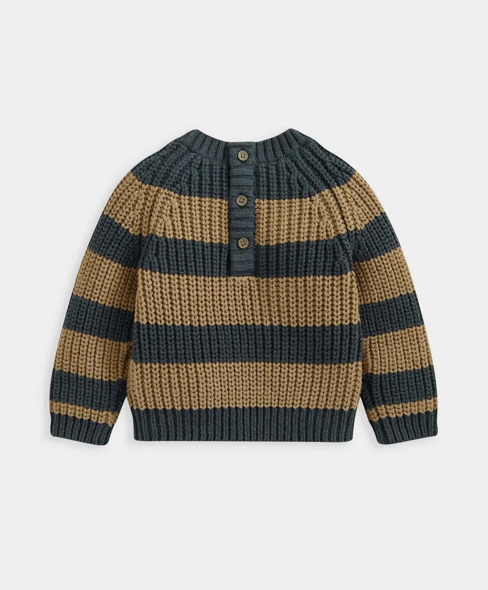 Chunky Knitted Stripe Jumper
