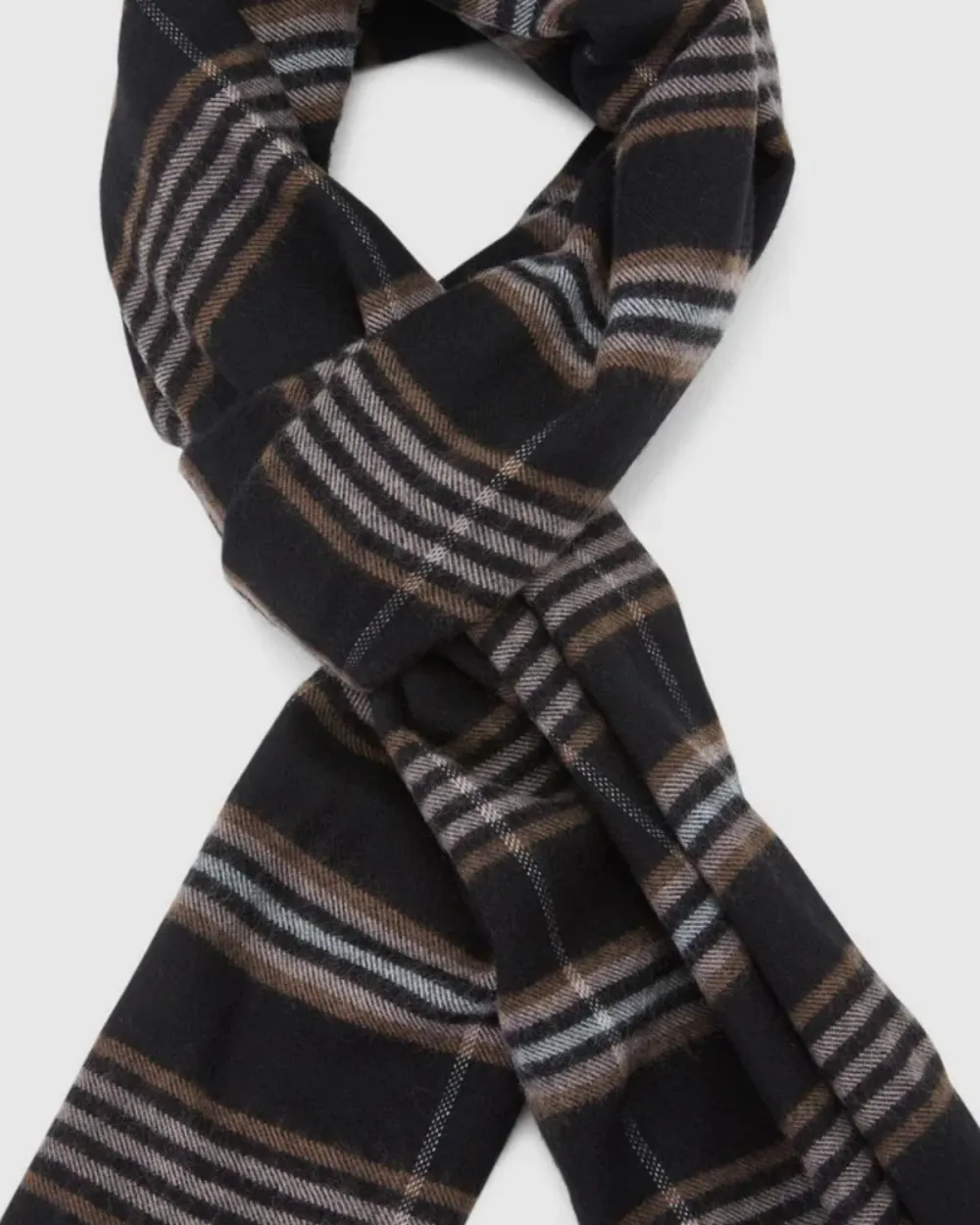 Stripe Wool Scarf