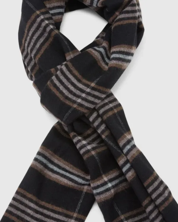 Stripe Wool Scarf