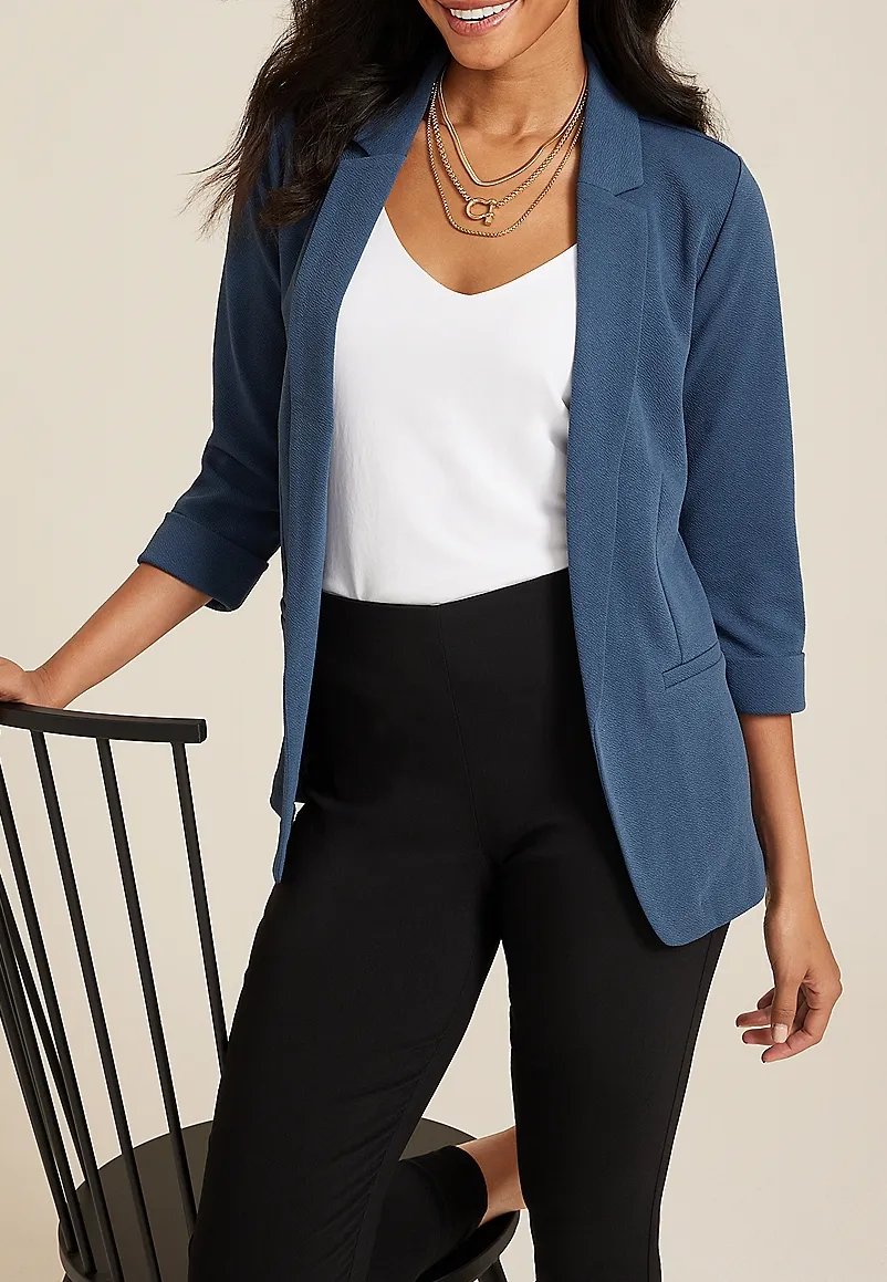 Open Front Blazer