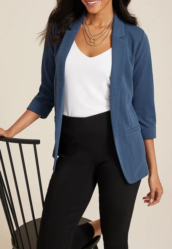 Open Front Blazer