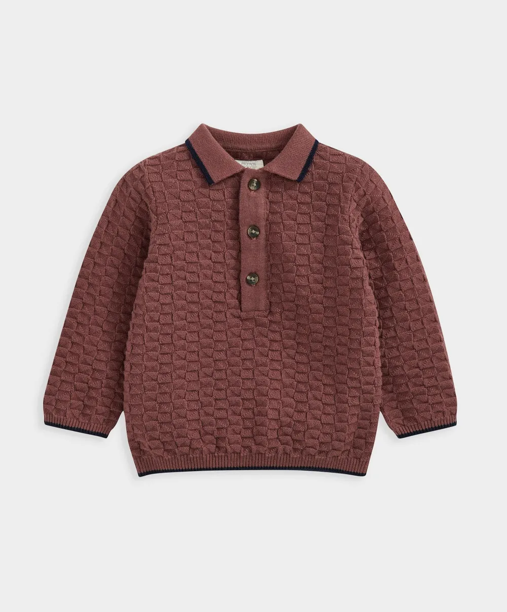 Long-Sleeve Polo Shirt