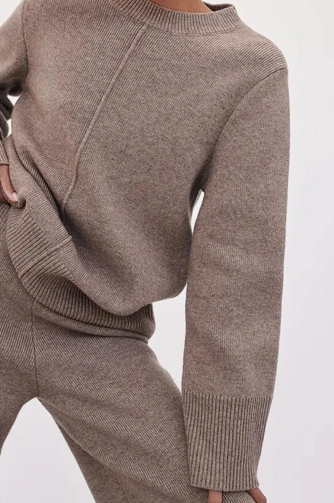 CHOC MARLE KNIT JUMPER