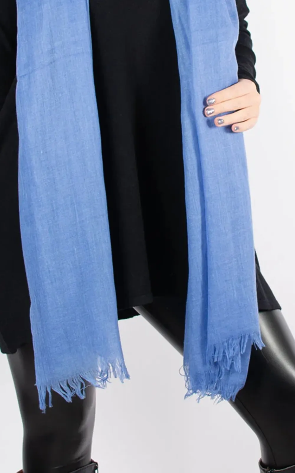 Casual All-Match Solid Color Women's Scarf