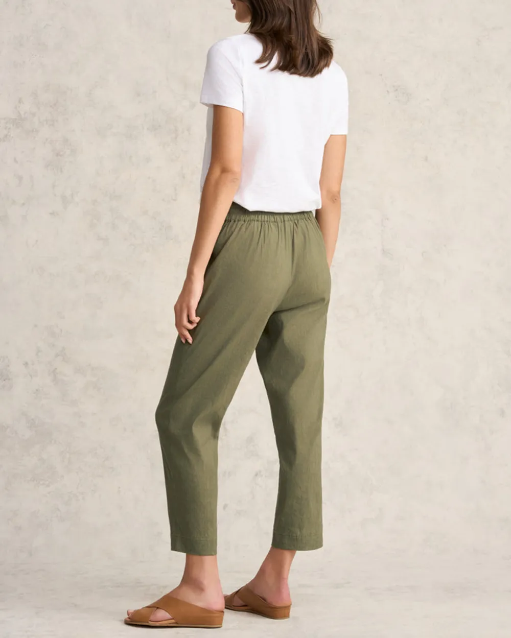 Slim Fit Ankle Length Pants