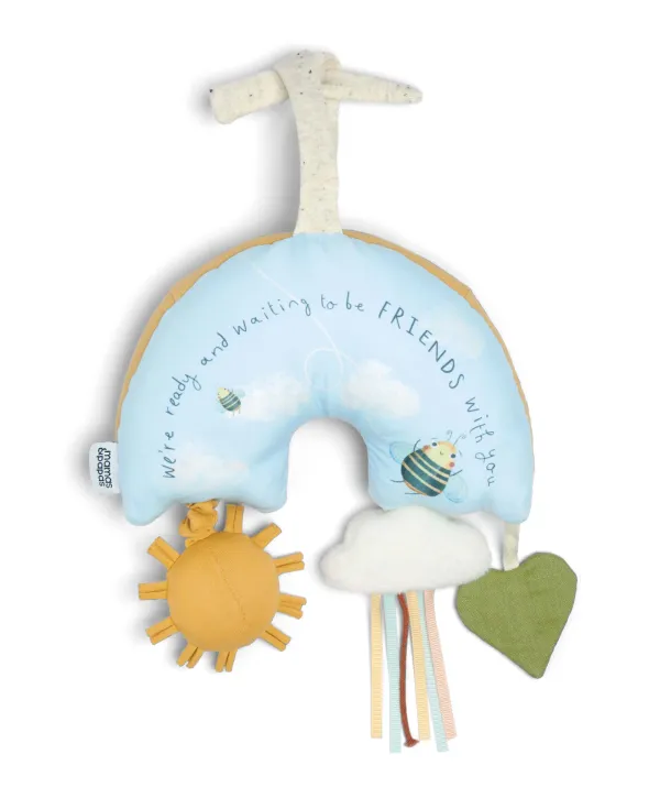 Grateful Garden Hanging Rainbow Activity Toy