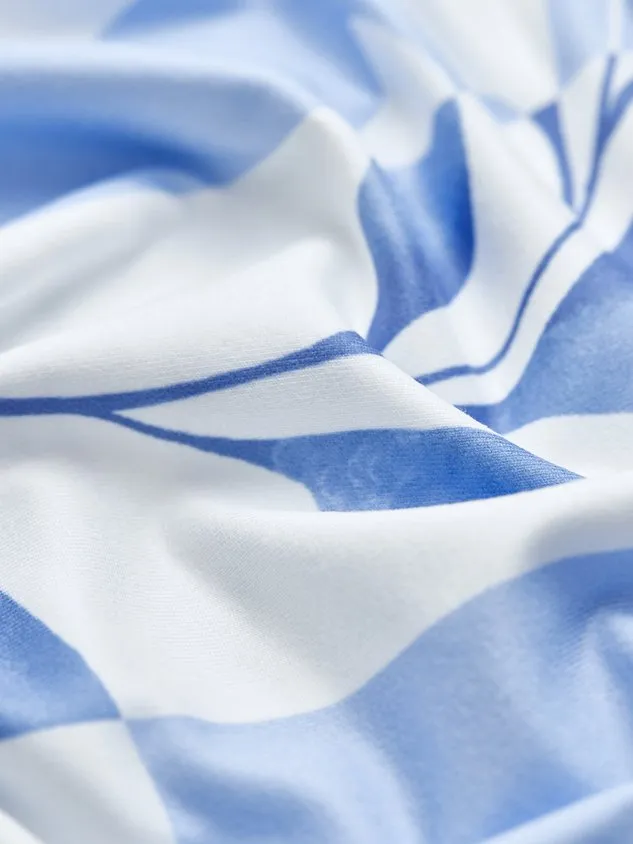 Casual Floral Short Sleeve T-shirt Dress